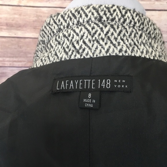 Layfayette 148 Perfect Tweed Swing Blazer π· - Picture 6 of 8